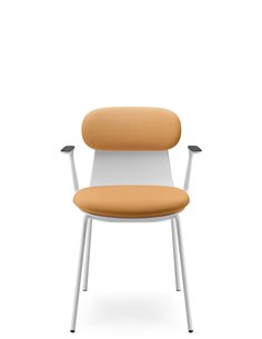 Кресло LD SEATING ZOE 221-WH-N0, BR для посетителей, на ножках 2
