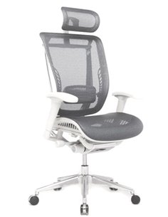 Кресло EXPERT SPRING (HSPM01-G) для руководителя, эргономичное, цвет серый