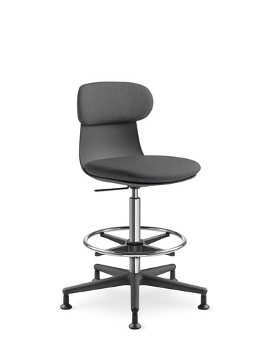 Кресло LD SEATING ZOE 223-BL, поворотное, с высоким газлифтом
