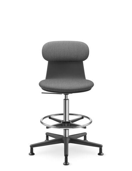 Кресло LD SEATING ZOE 223-BL, поворотное, с высоким газлифтом