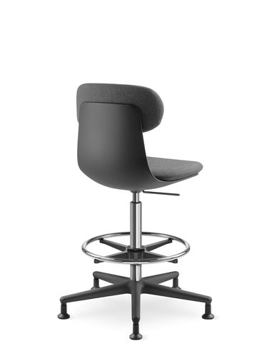 Кресло LD SEATING ZOE 223-BL, поворотное, с высоким газлифтом