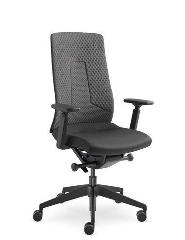 Кресло LD SEATING FOLLOWME 450-SYQ-N1, эргономичное с гибкой спинкой