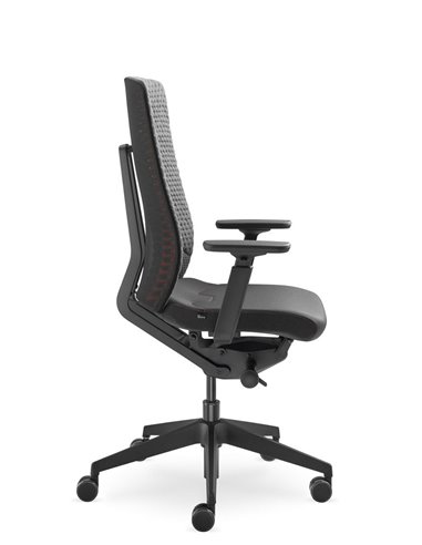 Кресло LD SEATING FOLLOWME 450-SYQ-N1, эргономичное с гибкой спинкой