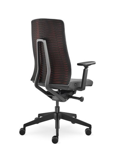 Кресло LD SEATING FOLLOWME 450-SYQ-N1, эргономичное с гибкой спинкой