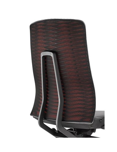 Кресло LD SEATING FOLLOWME 450-SYQ-N1, эргономичное с гибкой спинкой