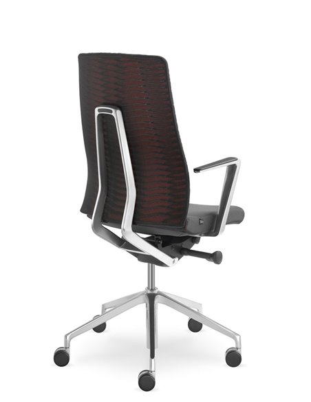 Кресло LD SEATING FOLLOWME 450-SYQ-N6, эргономичное с гибкой спинкой