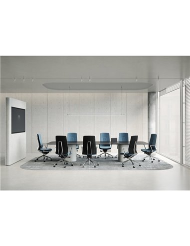 Кресло LD SEATING FOLLOWME 451-SYQ-N6, эргономичное с гибкой спинкой