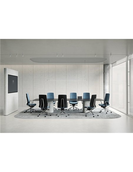 Кресло LD SEATING FOLLOWME 451-SYQ-N6, эргономичное с гибкой спинкой