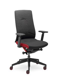 Кресло LD SEATING FOLLOWME 452-SYQ, эргономичное с гибкой спинкой
