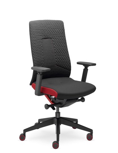 Кресло LD SEATING FOLLOWME 452-SYQ, эргономичное с гибкой спинкой