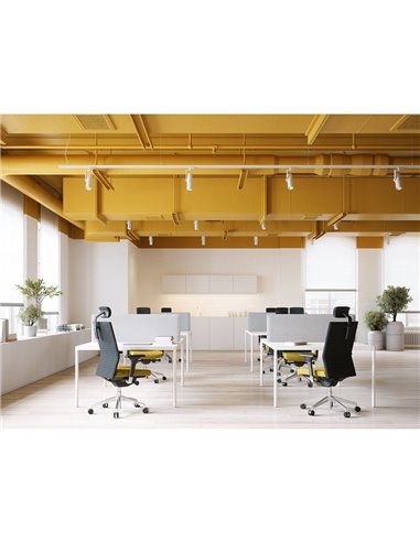Кресло LD SEATING ELEMENT 430-SYQ, HO эргономичное, с высокой спинкой
