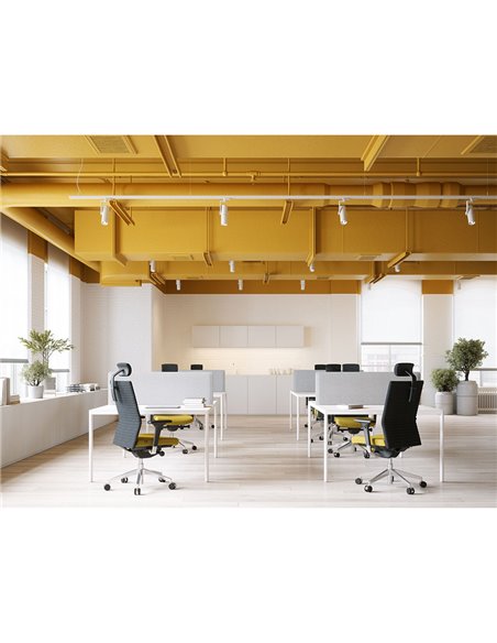 Кресло LD SEATING ELEMENT 430-SYQ, HO эргономичное, с высокой спинкой