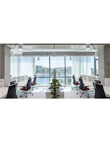 Кресло LD SEATING ELEMENT 430-SYQ, HO эргономичное, с высокой спинкой