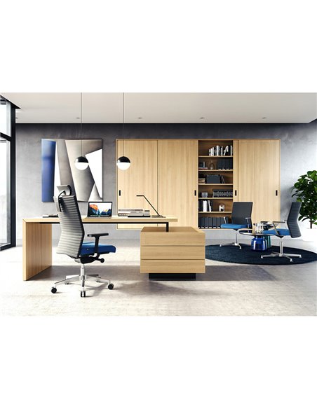 Кресло LD SEATING ELEMENT 430-SYS, эргономичное, с высокой спинкой