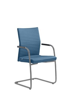 Кресло LD SEATING ELEMENT 440-Z-N2 для посетителей, на полозьях