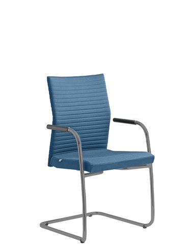 Кресло LD SEATING ELEMENT 440-Z-N2 для посетителей, на полозьях