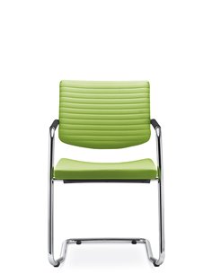 Кресло LD SEATING ELEMENT 444-Z-N4 для посетителей, на полозьях 2