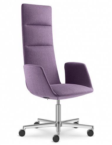 Кресло LD SEATING HARMONY MODERN 892 тканевое, с высокой спинкой