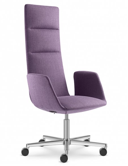 Кресло LD SEATING HARMONY MODERN 892 тканевое, с высокой спинкой
