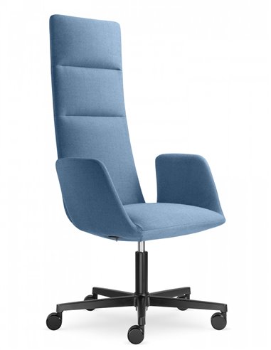 Кресло LD SEATING HARMONY MODERN 892 тканевое, с высокой спинкой