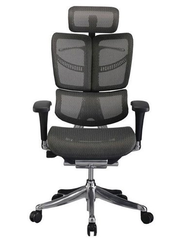 Кресло Expert FLY (HFYM01) для руководителя, ортопедическое, цвет черный