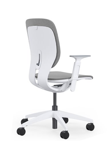 Кресло KLOBER LIM PADDED, P990 для оператора, светло-серый корпус