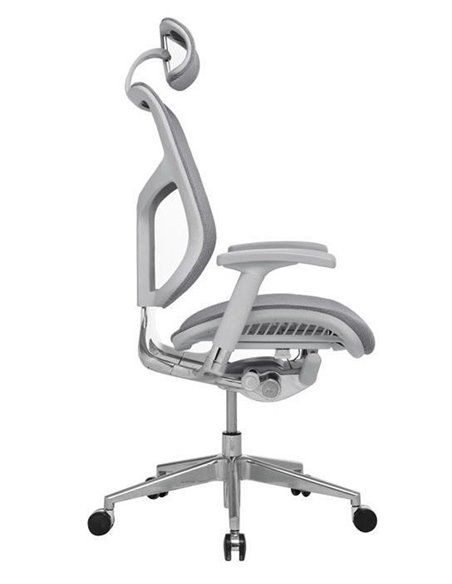 Кресло Expert Star (HSTM01-G) для руководителя, эргономичное, цвет серый