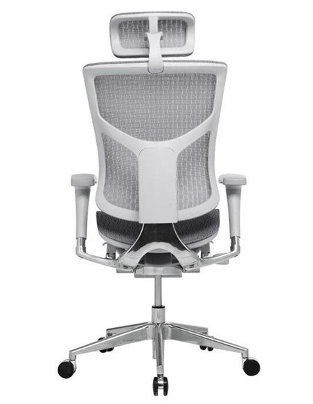 Кресло Expert Star (HSTM01-G) для руководителя, эргономичное, цвет серый