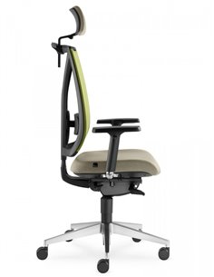 Кресло LD SEATING LEAF 503-SYS, HO эргономичное, черный корпус 2