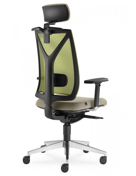 Кресло LD SEATING LEAF 503-SYS, HO эргономичное, черный корпус