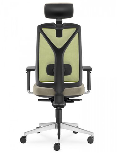 Кресло LD SEATING LEAF 503-SYS, HO эргономичное, черный корпус