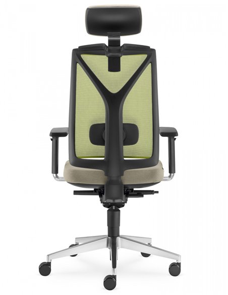 Кресло LD SEATING LEAF 503-SYS, HO эргономичное, черный корпус