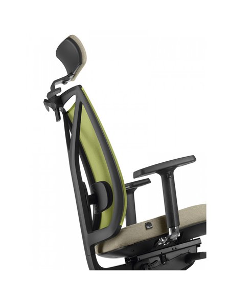 Кресло LD SEATING LEAF 503-SYS, HO эргономичное, черный корпус