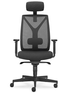 Кресло LD SEATING LEAF 503-SY, HO эргономичное, черный корпус 2