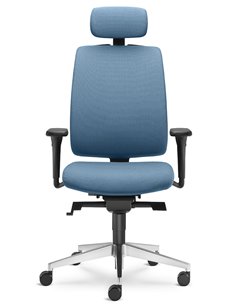 Кресло LD SEATING LEAF 500-SYS, HO эргономичное, черный корпус 2