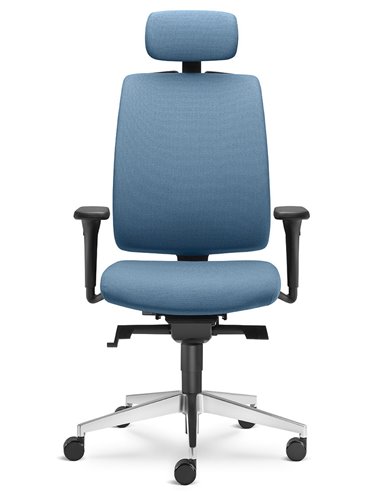 Кресло LD SEATING LEAF 500-SYS, HO эргономичное, черный корпус