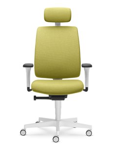 Кресло LD SEATING LEAF 501-SYA, HO эргономичное, белый корпус 2