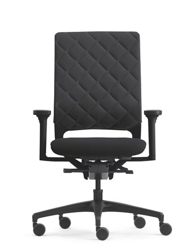 Кресло KLOBER MERA DIAMOND 94 (BLACK), эргономичное, для дома и офиса
