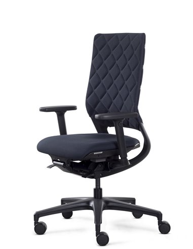 Кресло KLOBER MERA DIAMOND 94 (BLACK), эргономичное, для дома и офиса