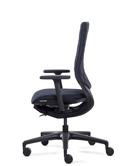 Кресло KLOBER MERA DIAMOND 94 (BLACK), эргономичное, для дома и офиса