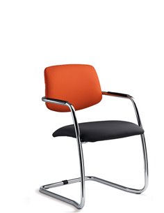 Кресло LD SEATING THEO@ 262-Z-N4 для посетителей, на полозьях