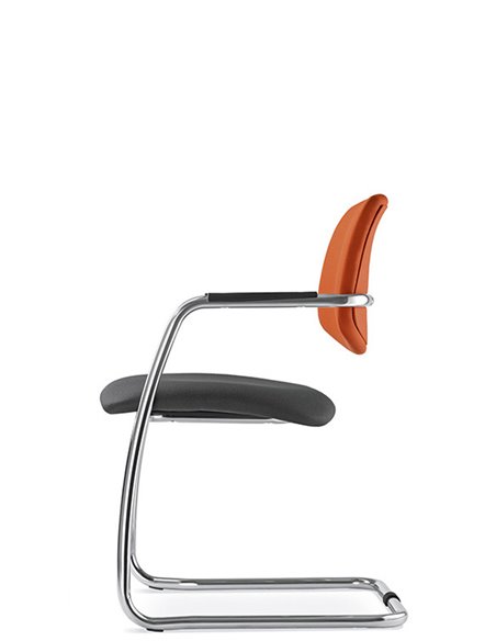 Кресло LD SEATING THEO@ 262-Z-N4 для посетителей, на полозьях