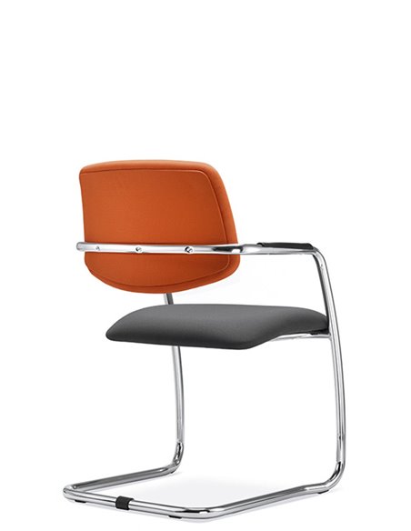 Кресло LD SEATING THEO@ 262-Z-N4 для посетителей, на полозьях