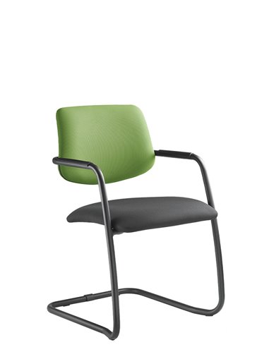 Кресло LD SEATING THEO@ 262-Z-N1 для посетителей, на полозьях