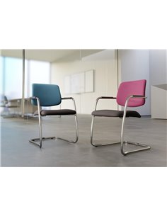 Кресло LD SEATING THEO@ 262-Z-N1 для посетителей, на полозьях 2