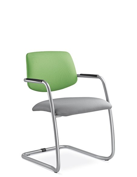 Кресло LD SEATING THEO@ 262-Z-N2 для посетителей, на полозьях