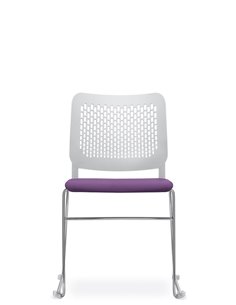 Кресло LD SEATING TIME 161-Q-N4 для посетителей, на полозьях 2