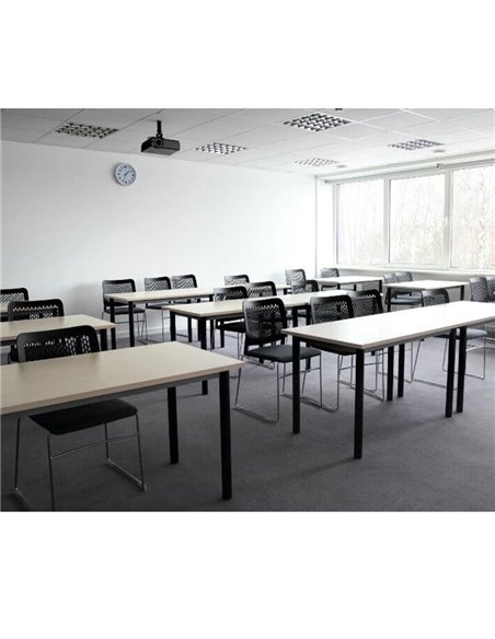 Кресло LD SEATING TIME 161-Q-N4 для посетителей, на полозьях