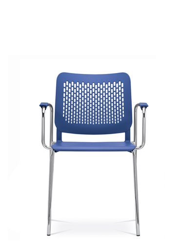 Кресло LD SEATING TIME 170-N4, BR для посетителей, на ножках