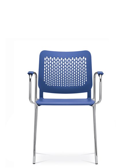 Кресло LD SEATING TIME 170-N4, BR для посетителей, на ножках